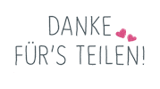Danke Sticker by HerzSeiten
