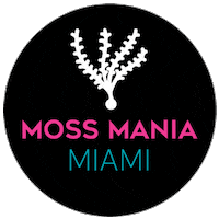 mossmaniamiami miami moss moss mania miami mossmaniamiami Sticker