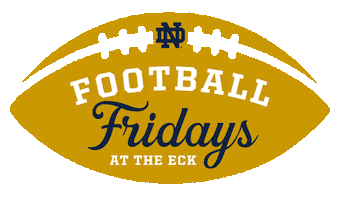Notre Dame Nfl Sticker by University of Notre Dame