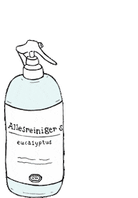 Spray Cleanser Sticker by DilleKamille
