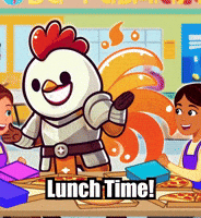Friends Lunch GIF by Zorooster