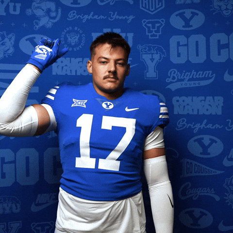 College Football Go Cougs GIF by BYU Cougars