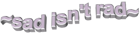 sad pink Sticker by AnimatedText