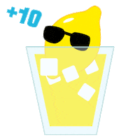 Drink Lemon Sticker by Juissi