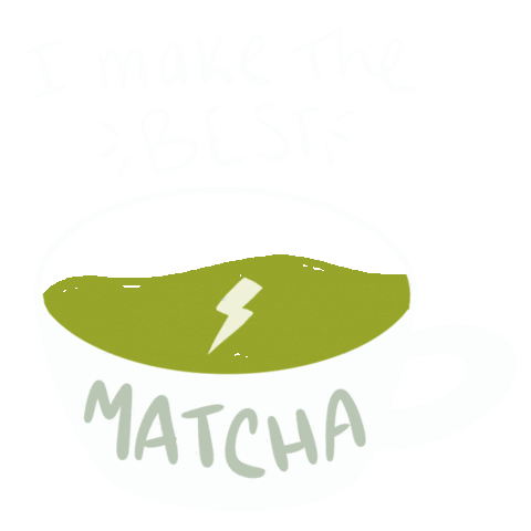 Matcha Michellepoler Sticker by Hello Fears