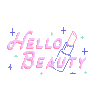 makeup hello Sticker by Digital Beauty HQ