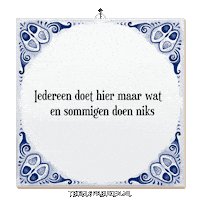 Troost Ontspanning Sticker by Tegelspreuken.nl