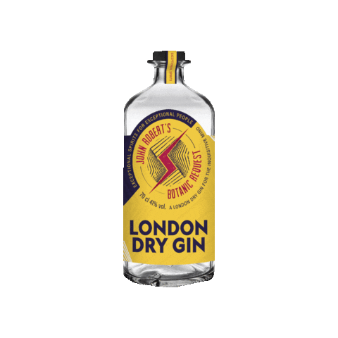 Gin And Tonic Drink Sticker by John Robert's Botanic Request
