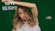 Happy Holidays Christmas Lights GIF by Debby Ryan