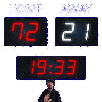 21 Away Sticker