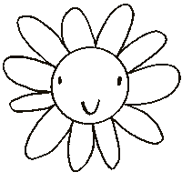 miascxtt happy sad flower miascxtt Sticker