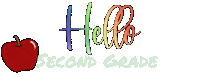 School Hello Sticker