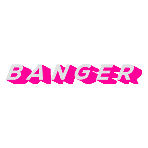 Banger Cant Stop Sticker by Scorpio Music