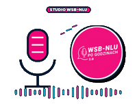 On Air Podcast Sticker by WSB-NLU