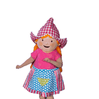 Boerin Avonturenboerderij Sticker by Fien&Teun