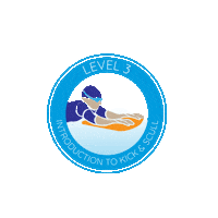 Level Up Wavers Sticker by Wave Swimming Academy SA