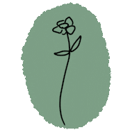 Flower Sticker by Amanda Teixeira