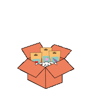 Happy Box Sticker by Hopbox