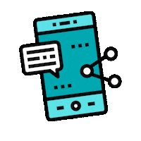 Social Media Phone Sticker by Beyond Marketing