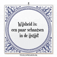 Winter Humor GIF by Tegelspreuken.nl