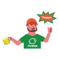 ovaliesunilasalle supporter apero ovalies ovaliesunilasalle Sticker