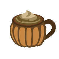 Pumpkin Spice Coffee Sticker