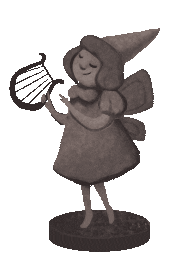 Playing Music Girl Sticker by Truth and Tales