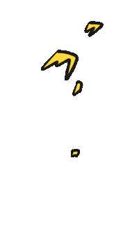 Explosion Lightning Sticker by Nicole Gohlke