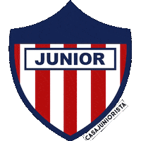 Junior De Barranquilla Sticker by Vibrarte Colombia