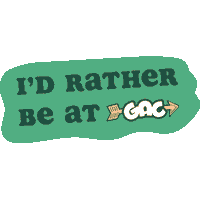 gac summer camp Sticker by goldarrowcamp