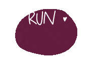 maryluskleinekunst sport fitness gym running Sticker