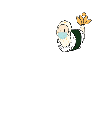 Nori Tempura Sticker by KTASuperStores