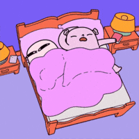 Couple Sleeping GIF by KETNIPZ