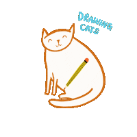 Cats Cat Art Sticker by Able And Game