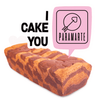 paramarte-co love sweet cake pastel Sticker