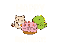 Happy Birthday Love Sticker by The Woobles