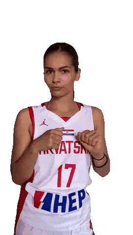 CRObasketball giphyupload basketball croatia Sticker