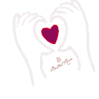 balletrosa hands love this heart sign ballet rosa Sticker