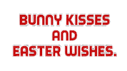 Easter Bunny Love Sticker by OpticalArtInc.