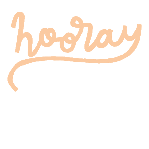 hooray for love kindness Sticker by Annie Dornan Smith