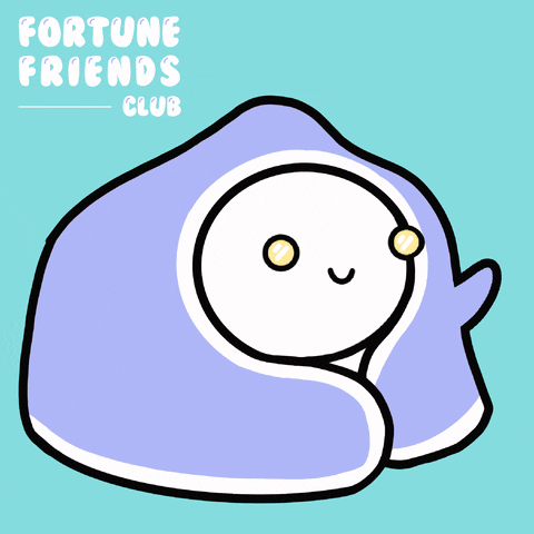 FortuneFriends_ food hello character cold GIF