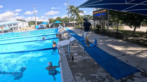 skillsnt giphyupload pool highfive GIF