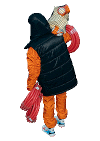 walking fotograf Sticker by Fabjanski