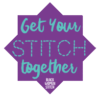 Sew Black Lives Matter Sticker by Stitch Please Podcast
