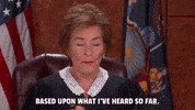 Judy Sheindlin GIF by Judge Judy