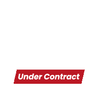 Under Contract Sticker by REServicePros