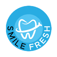 Smile Sticker by Teeth Too Fresh