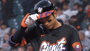 Cap Off Good Hair GIF by San Francisco Giants