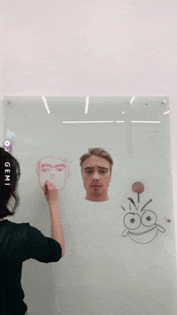 gemiapp memes drawing really noway GIF