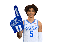 College Basketball Kiss Sticker by Duke Men's Basketball